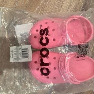 CROCS Kids Bright Pink Sandals